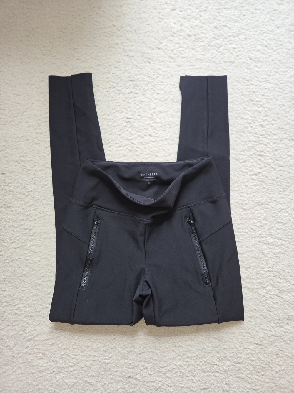 Athleta Black High-Rise Pocket Leggings